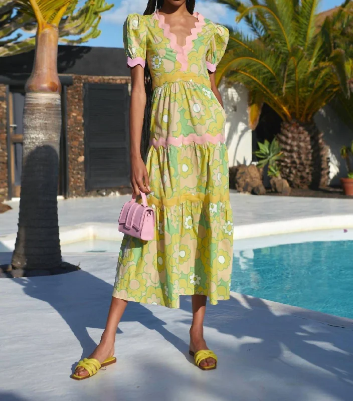 Trendy Styles Jadeite Dress in Multi