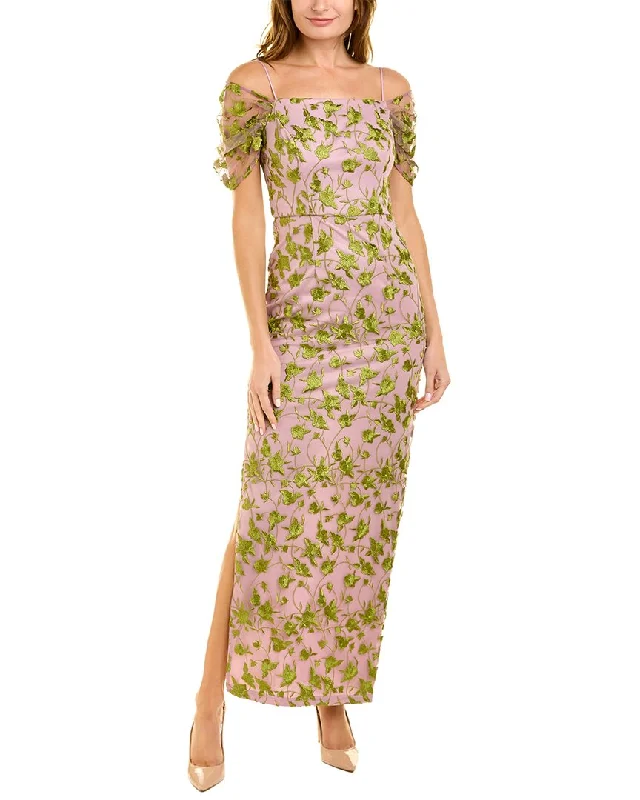 Must-Have Styles JS Collection Jemma Off-The-Shoulder Column Gown