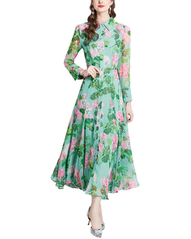 Fashion Forward Femininity KAIMILAN Midi Dress