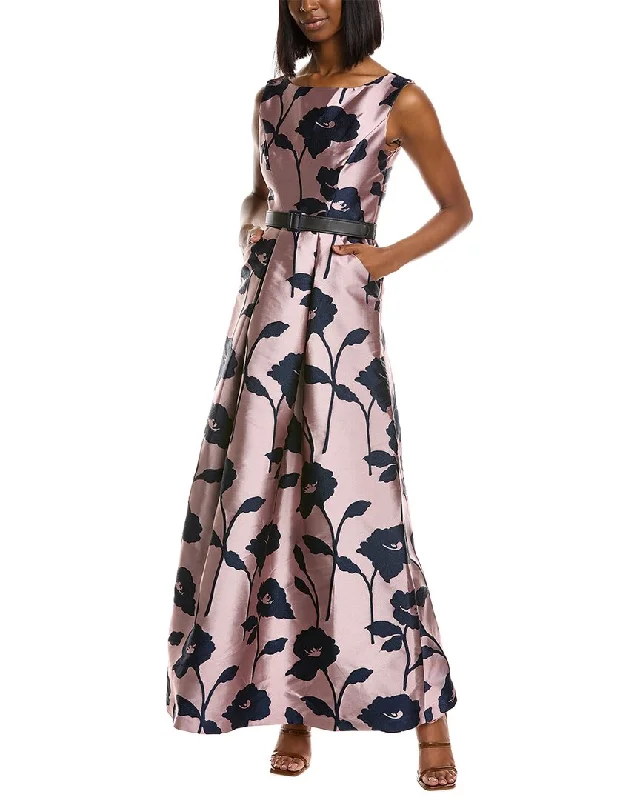 Vibrant Prints Kay Unger Austin Gown