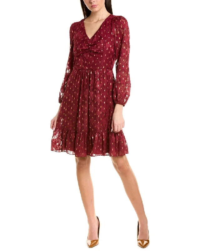 Urban Femme Streetwear London Times Bishop Sleeve A-Line Dress