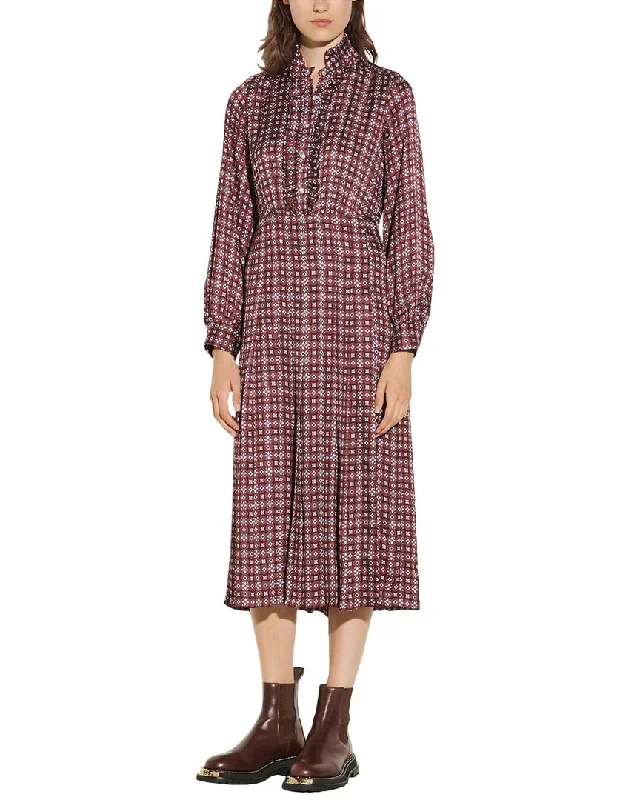 Contemporary Elegance Sandro Woven Dress