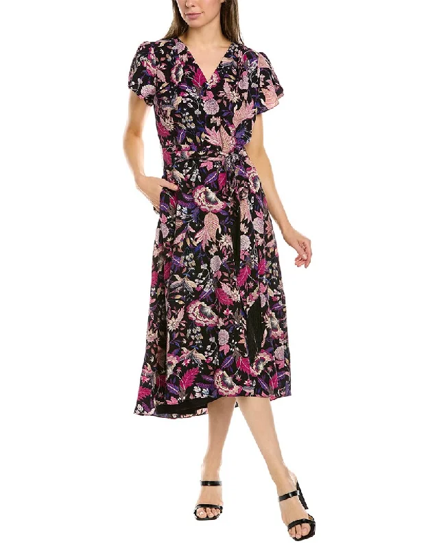 Boho - Chic Festival - Ready Style Tahari ASL Belted Midi Dress