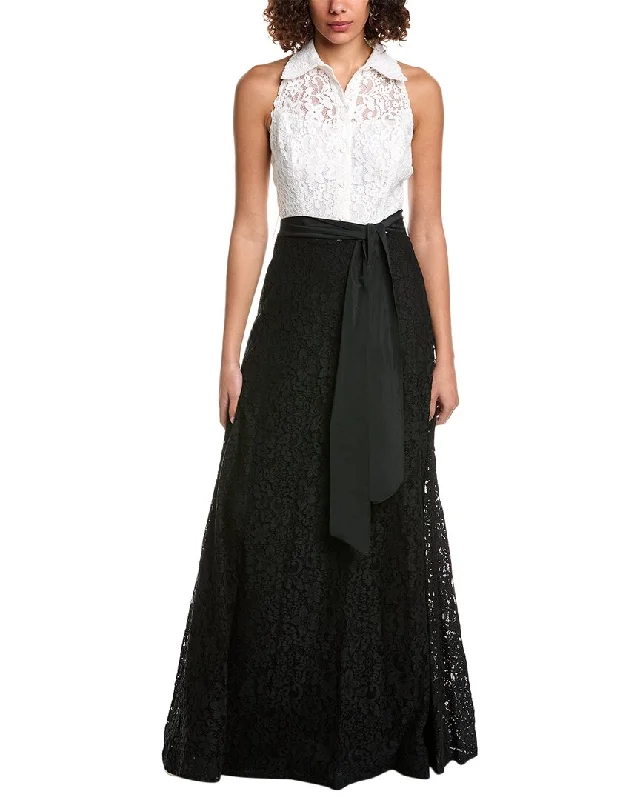 Elegant Attire For The Modern Lady Teri Jon by Rickie Freeman Lace Gown