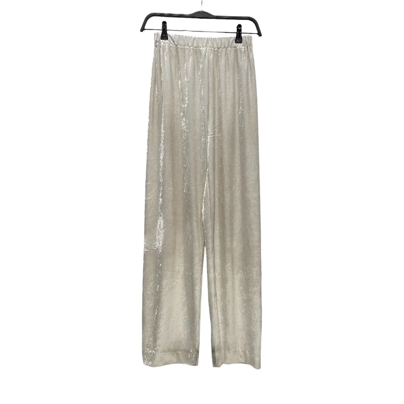 Quality Wear ISSEY MIYAKE/Straight Pants[PO]/M/White/Rayon/