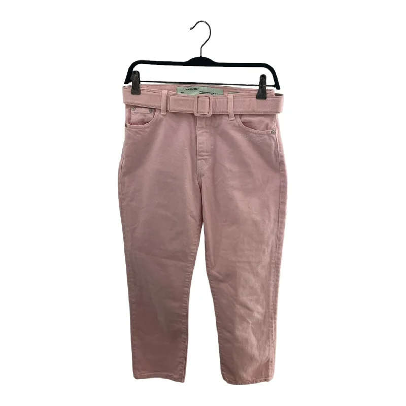 Chic Trends For The Fashion Savvy OFF-WHITE/Skinny Pants/25/Cotton/PNK/