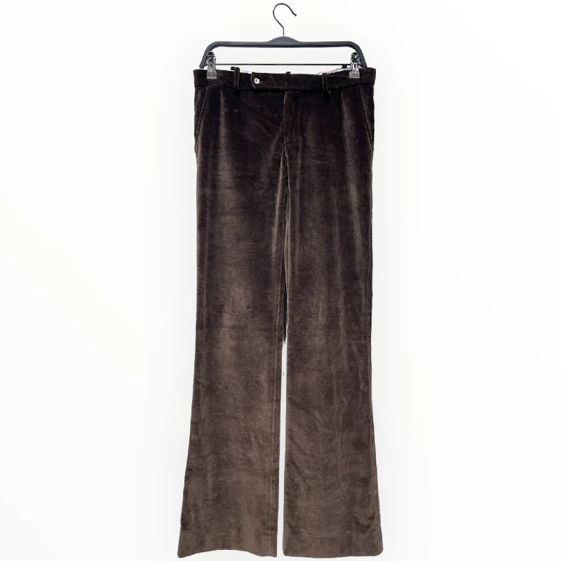 Odd Size Clearance Sale MARNI/Bootcut Pants/S/Velour/BRW/