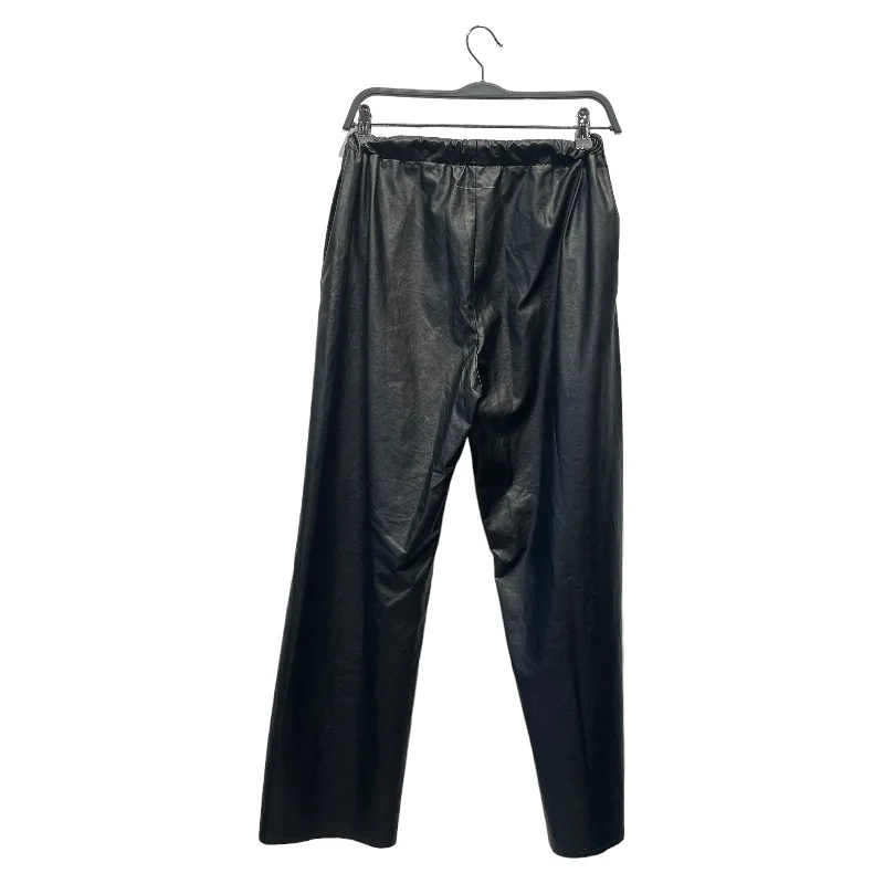 Style Upgrade MM6/Wide Leg Pants/38/Leather/BLK/