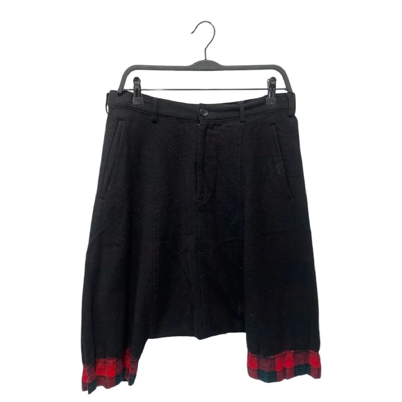 All Season Fashion Collection BLACK COMME des GARCONS/Bottoms/XS/Plaid/Wool/BLK/