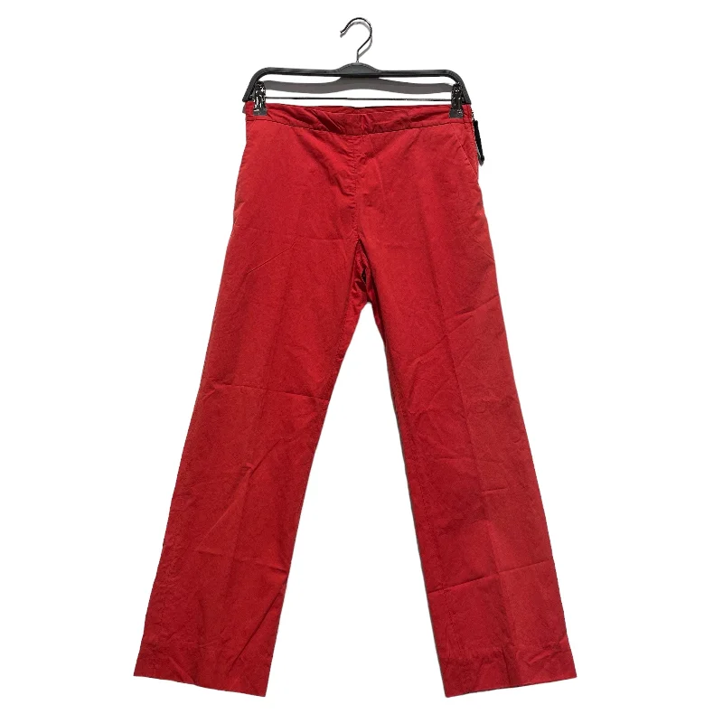 Best Sellers MARNI/Straight Pants/38/Cotton/RED/SUMMER EDITION 2012 TROUSERS
