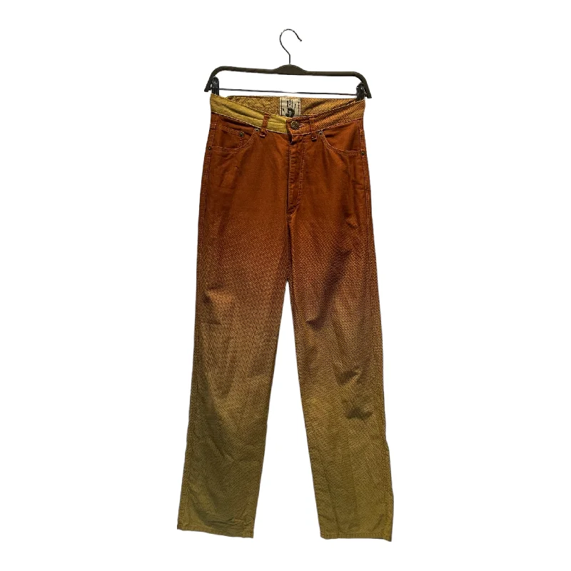 Style Versatile Women's Collection Jean Paul Gaultier/Straight Pants/40/All Over Print/Cotton/KHK/DOT