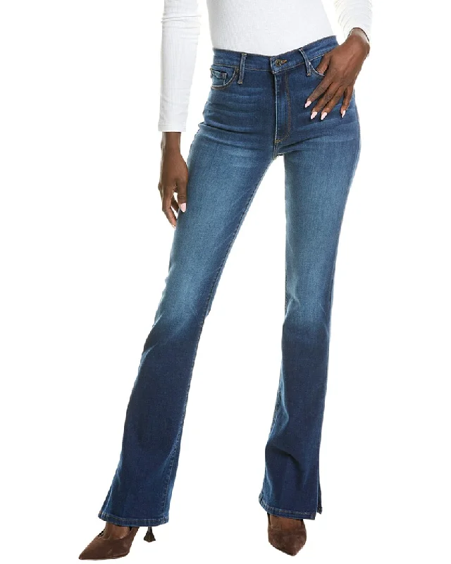 Trendy Fashion For Women Black Orchid Talissa High-Waist Slice Heel Make It Rain Jean