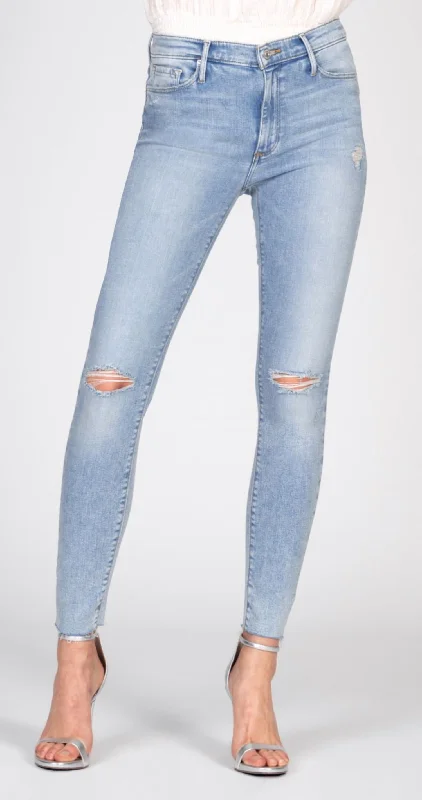 Style Breakthroughs Carman High Rise Fray Denim In Flying High