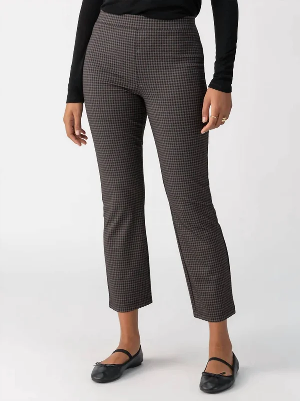 Fashion Forward Outfits Carnaby Kick Crop Pants In Shadow Check