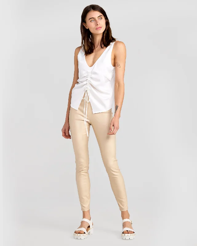 The Epitome Of Modern Women's Fashion City Slicker Coated Legging