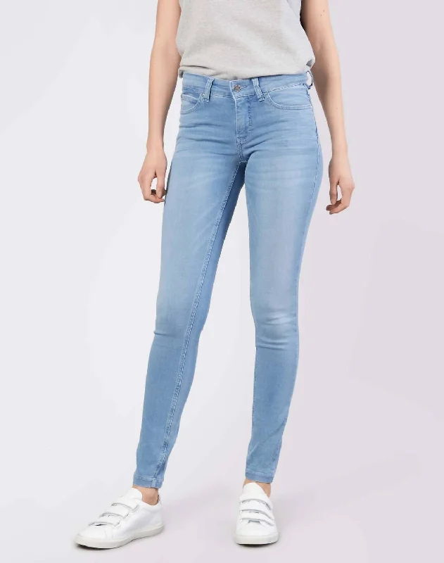 Chic Trends Unveiled Dream Skinny Jeans In Baby Blue