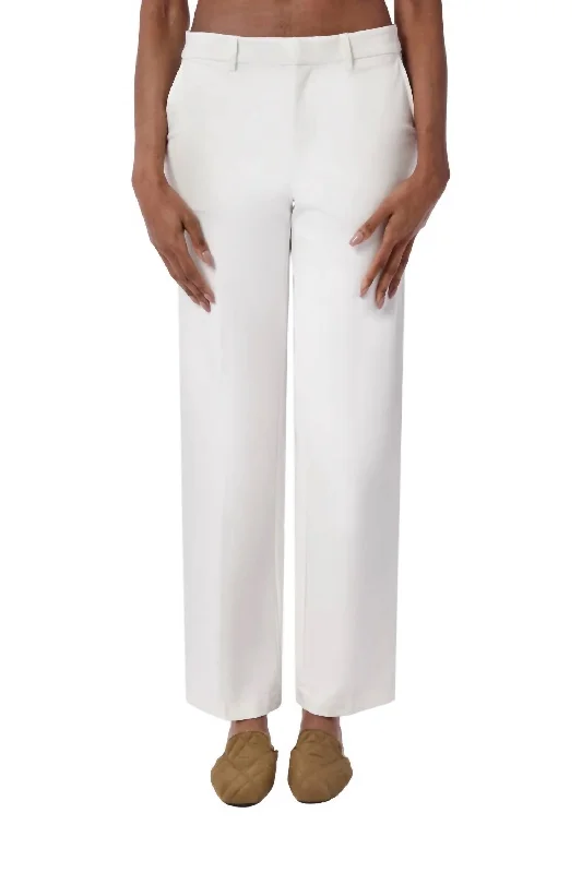 Timeless Elegant Hector Pant In Ivory