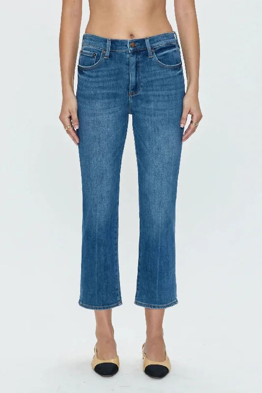 Hot Deals Lennon High Rise Crop Jeans In Amaya