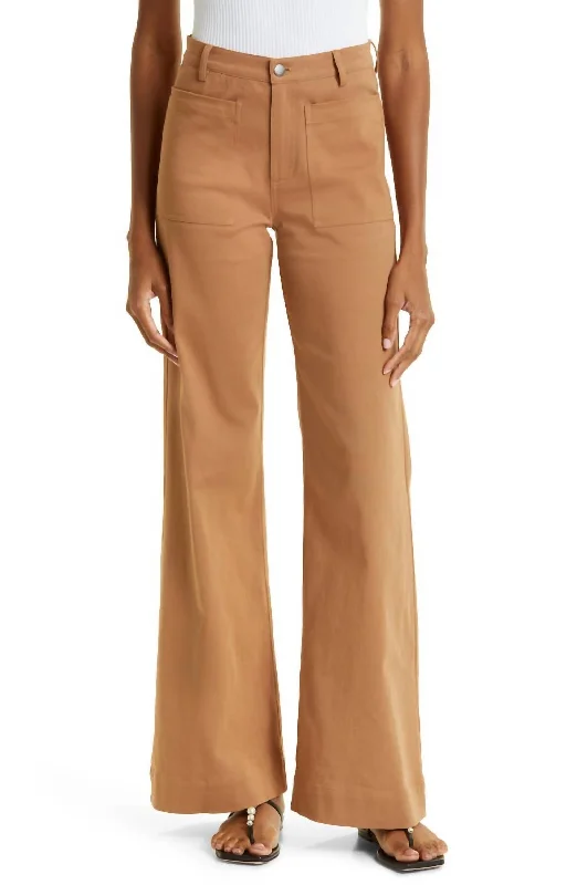 Fashion Forward Makena Pant In Caramel