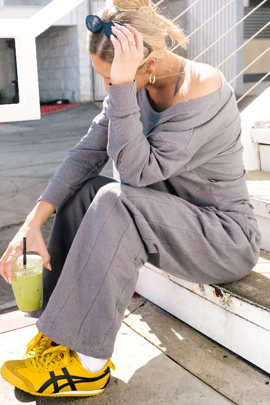 Premium Style Monaco Wide Leg Sweatpant (Autumn X Five)