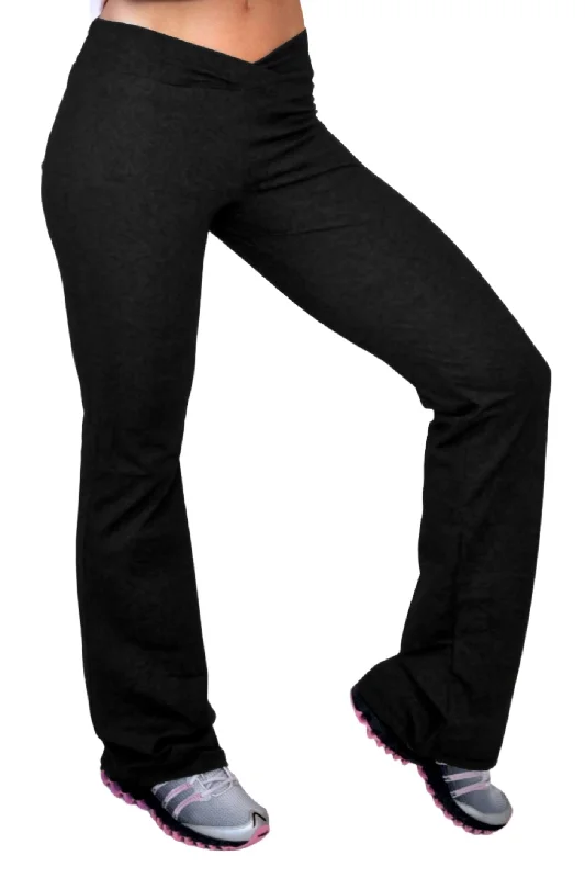 Cool Prices One Step Ahead Brushed Supplex V Front Straight Leg Pant 260