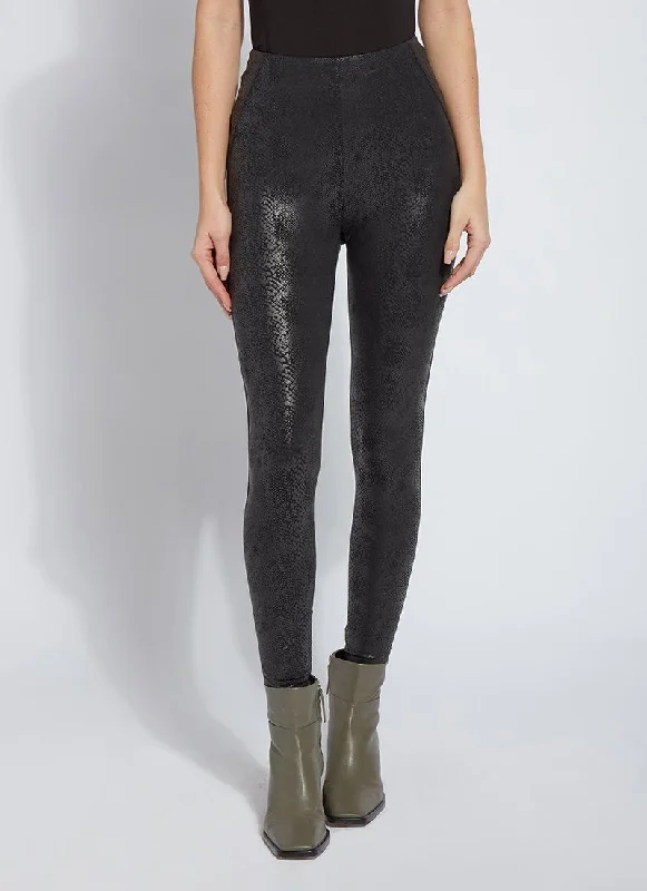 Classic Appeal Patterned Matilda Foil Legging (28" Inseam)