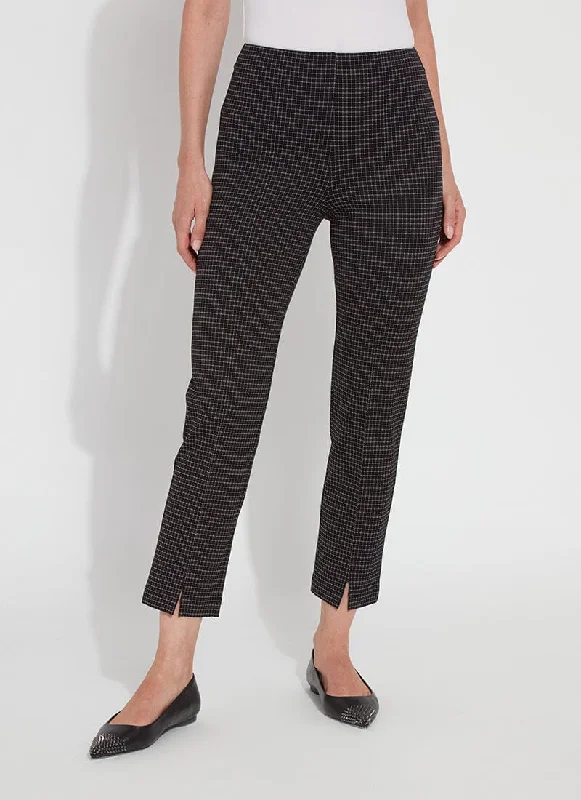 Chic & Cozy Apparel Patterned Wisteria Ankle Pant (26.5" Inseam)