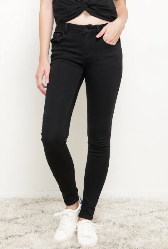 Exclusive Discount Stretchy Skinny Jeans In Black