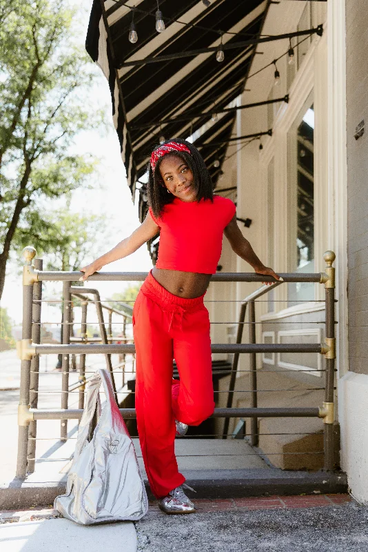 Unleash Your Trend Driven Style Triple Threat Track Pant (Kamryn X Five)