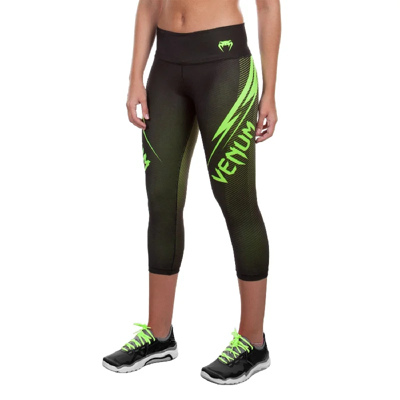 Limited Time Deal Venum Razor Leggings - Black/Yellow