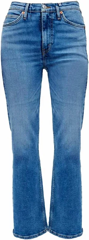 Insane Discount Onslaught Women 90S Medium Wash Boot Cut Loose High Rise Jeans In Blue